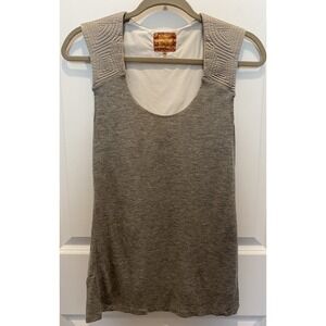Scarlet Skye Small Gray Lined Tank Top Gorgeous Fit!